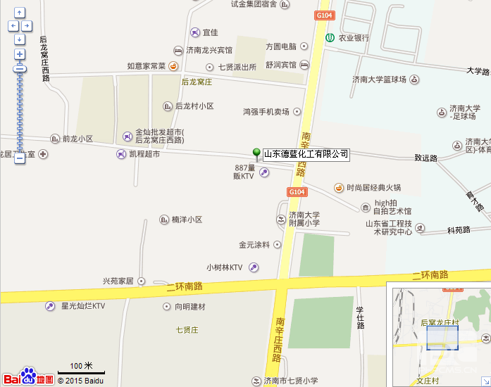 德蓝化工厂家位置